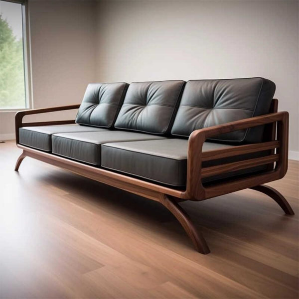 The Horizon Wood-Framed Lounging Sofa